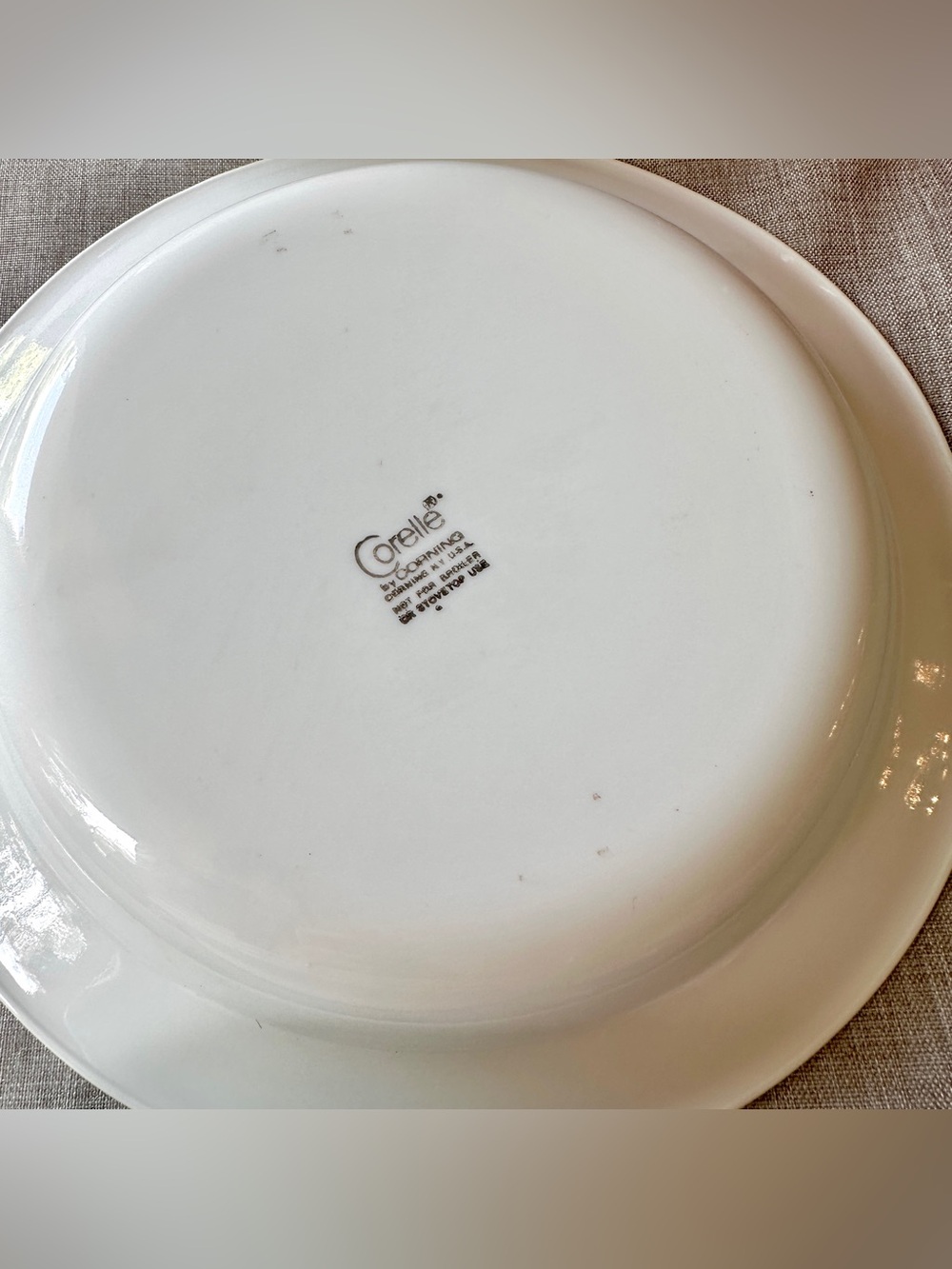 *Vintage* NEW in Box! Corelle Dimension IV Cinnamon 16 Piece Set 4 Place Setting - Picture 8 of 16